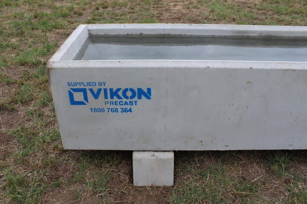 Rectangle Water Trough Vikon Precast Creating Solid